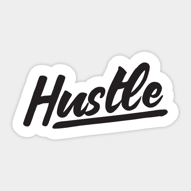 Hustle Sticker by RedYolk